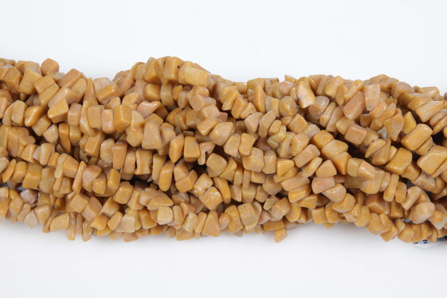 36 inch Chinese Picture Jasper Plain Chip Beads