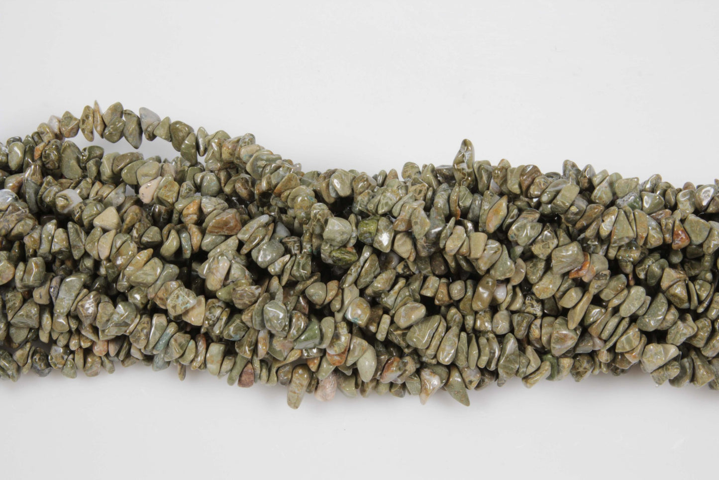 36 inch Ryolite Plain Chip Beads