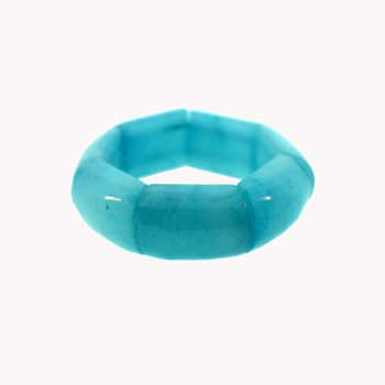 Dyed Blue Quartz Rectangle Bracelets
