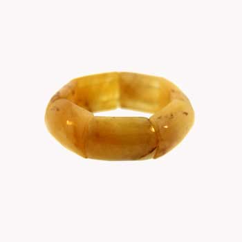 Yellow Serpentine Rectangle Bracelets