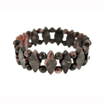 Dyed Pink Lace Jasper Princess Bracelets