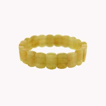 Yellow Serpentine Rectangle Bracelets