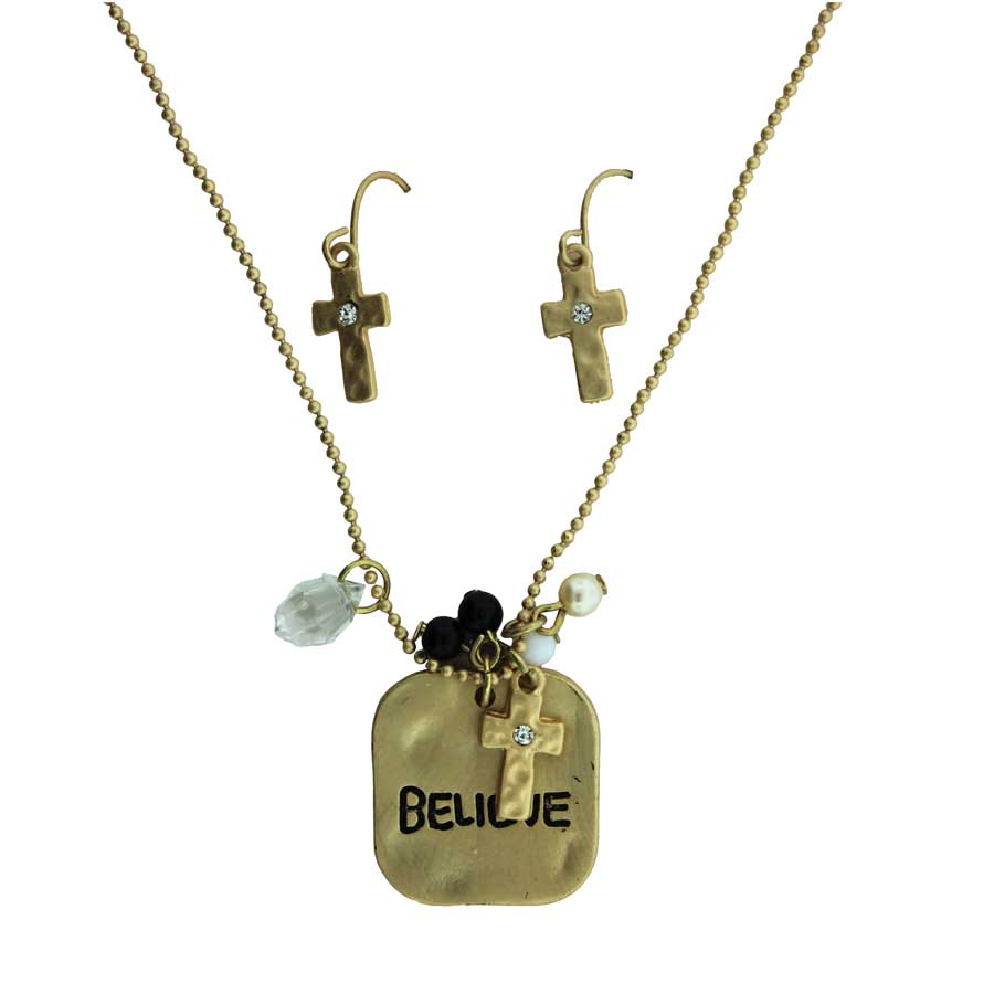 Zinc Alloy Silver Plated Necklace