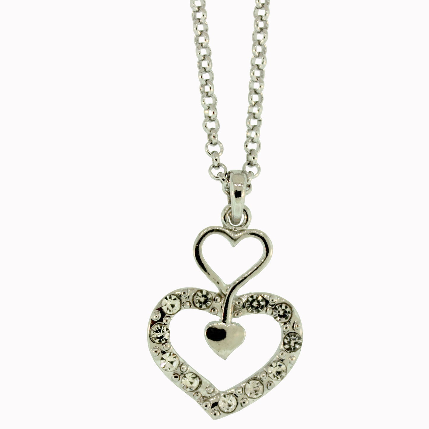25 35 mm Zinc Alloy Zinc Alloy Heart Necklace