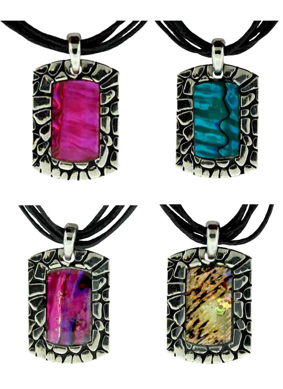 25X18mm Zinc Alloy Rhodium Plated Pendants