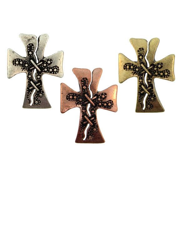 27X20mm Zinc Alloy Copper Tone Pendants