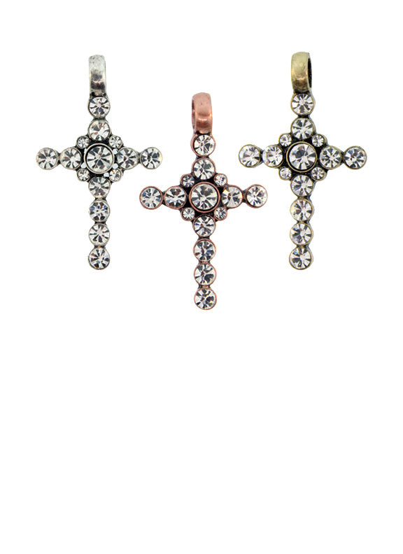 39X23mm Zinc Alloy Copper Tone Pendants