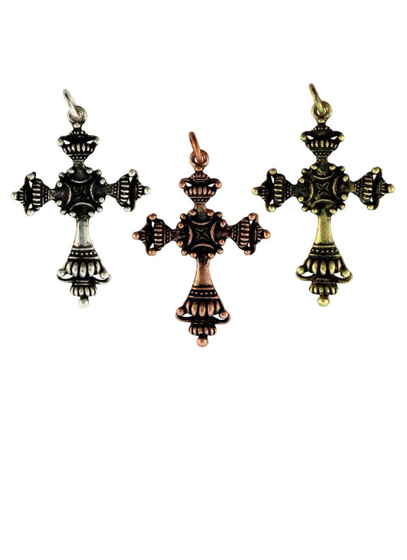 36X25mm Zinc Alloy Copper Tone Pendants