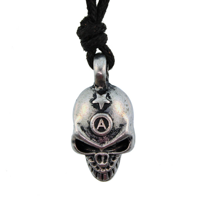 Zinc Alloy Burnished Silver Finish Necklace