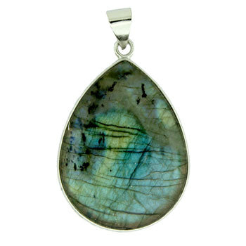 32X47mm Labradorite Pear Pendants