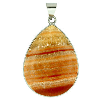 32X47mm Red Malachite Jasper Pear Pendants