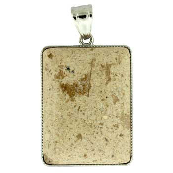 32X47mm River Stone Rectangle Pendants