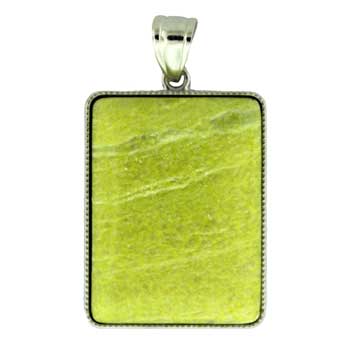 32X47mm Pineapple Jasper Rectangle Pendants