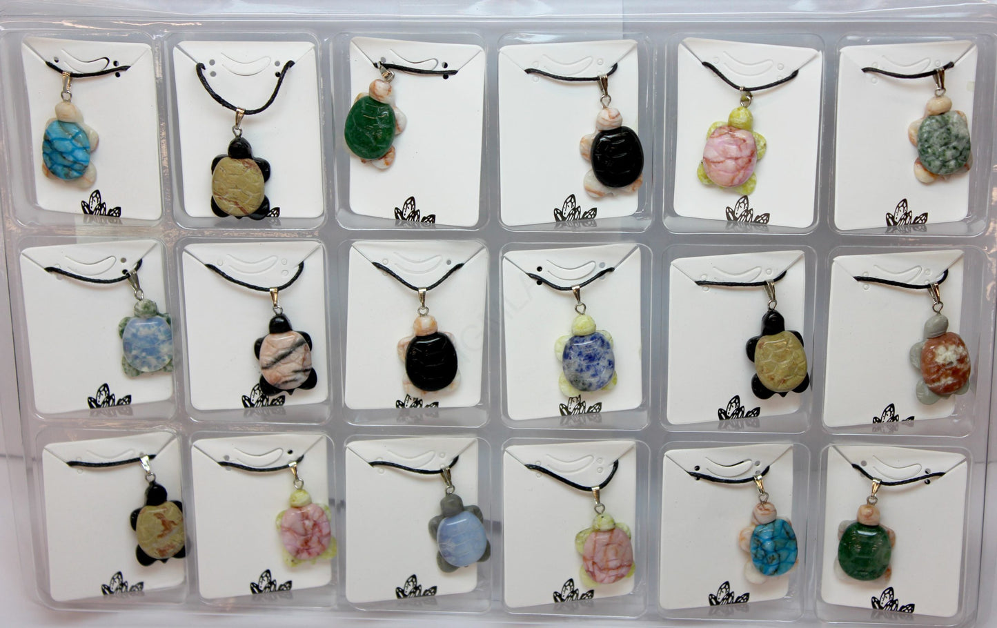 22X32mm Assorted Combination Turtle Pendants