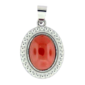 20X28mm Carnelian Agate Oval Pendants