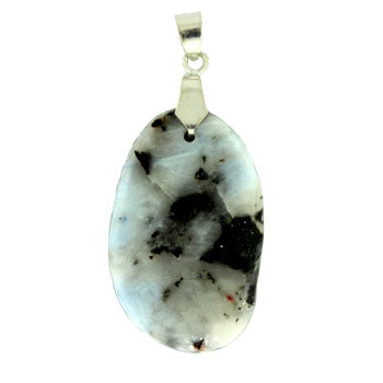34-48mm Blue Fire Quartz With Pyrite Freeform Pendants