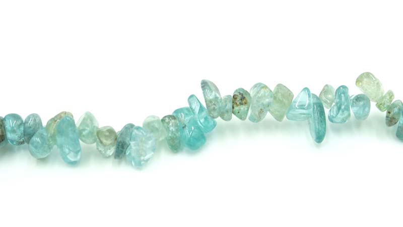 36 inch Apatite Chips Beads