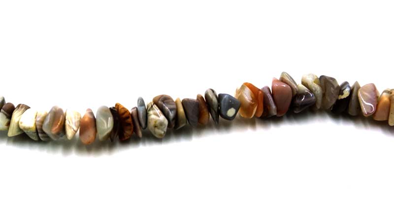 16 inch Pink Botwana Agate Nuggets Beads