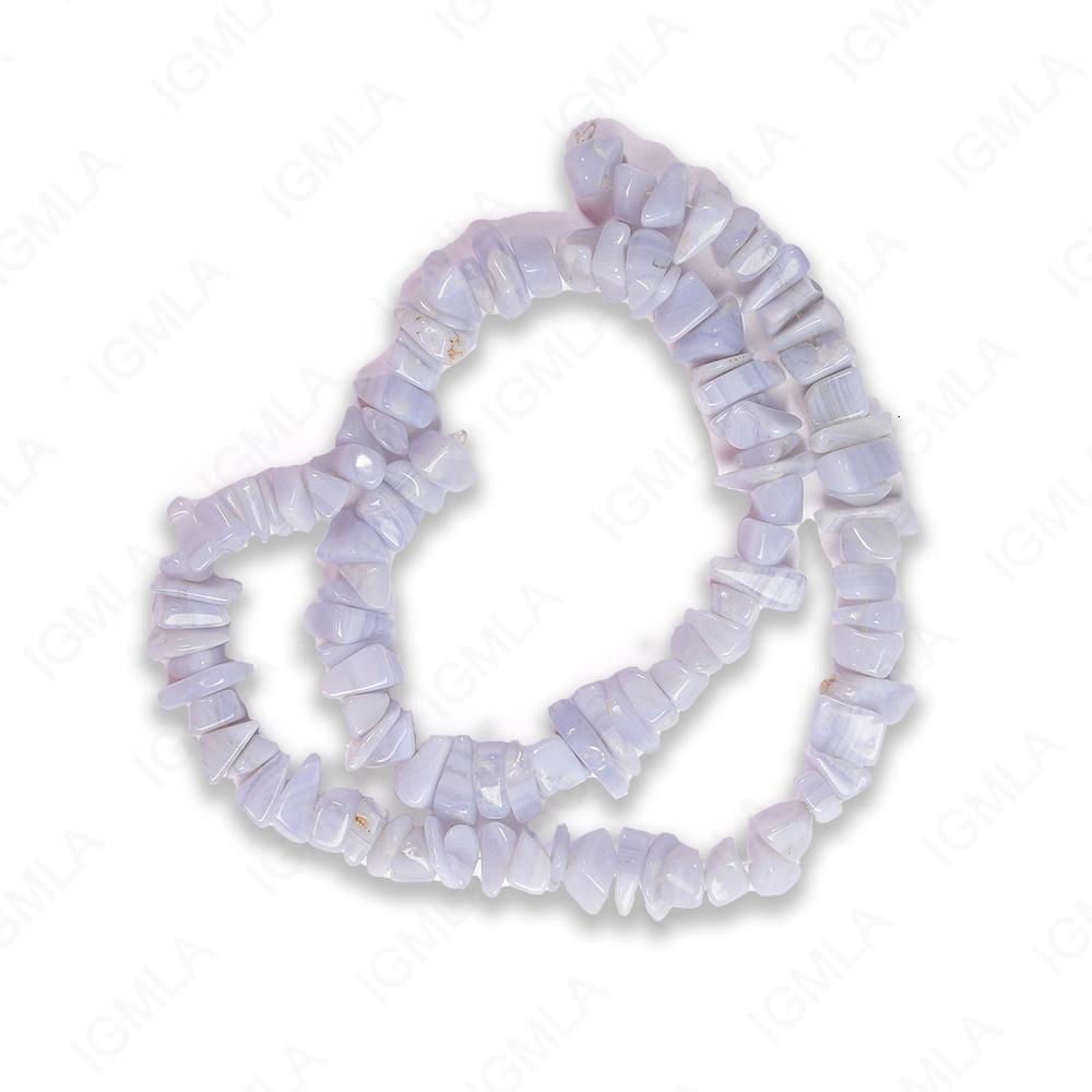 16 inch Blue Lace Agate Chips Beads