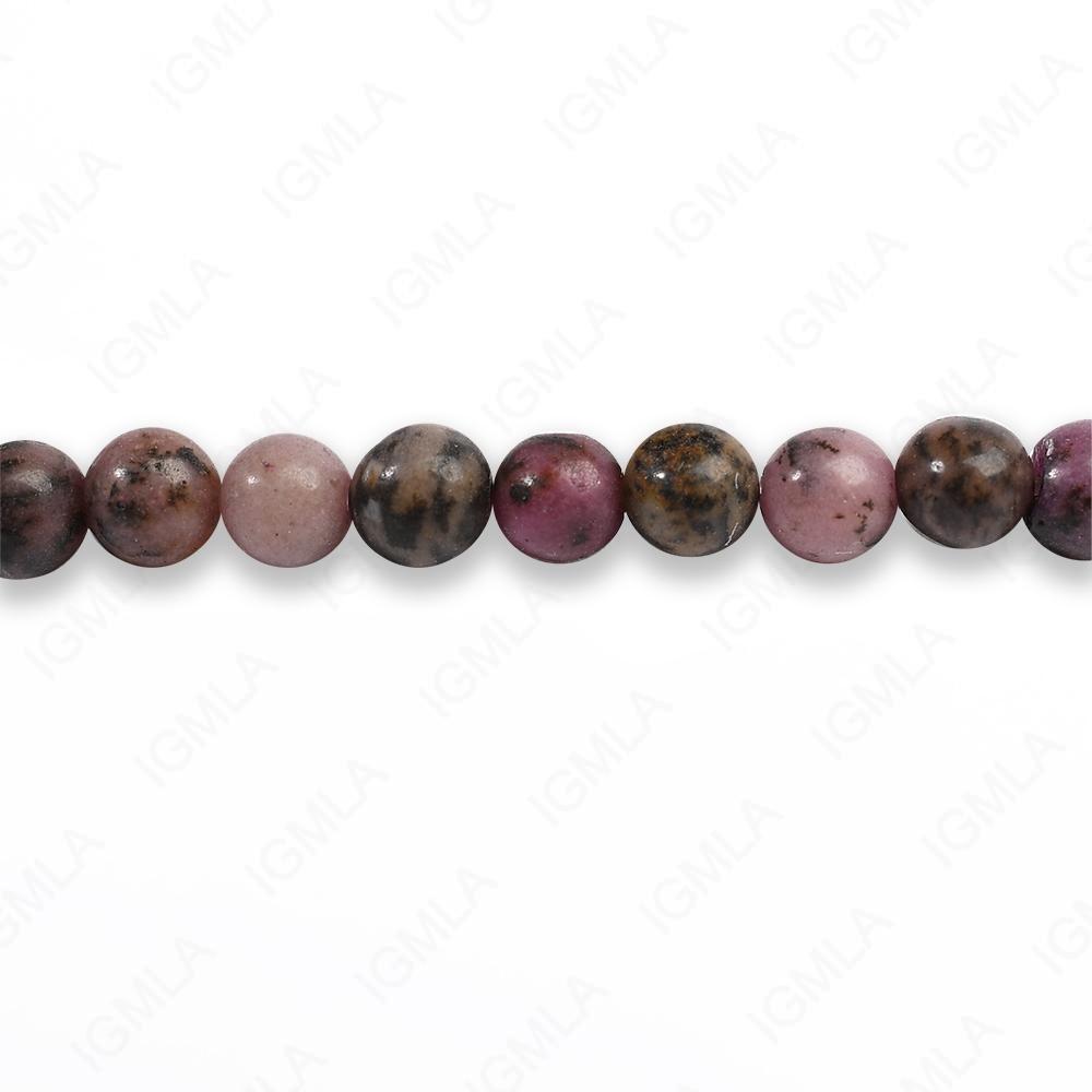 4mm Dyed Sugulite Jasper Round Beads