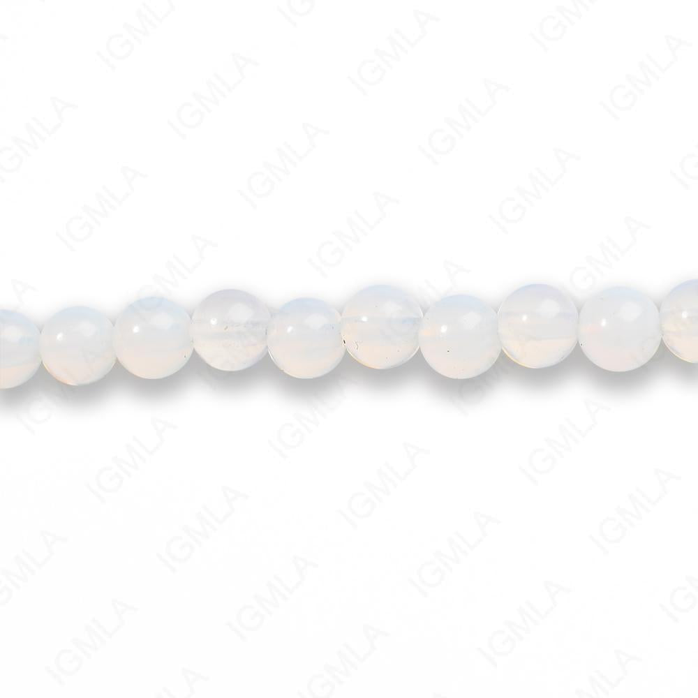 4mm Opalite Round Beads