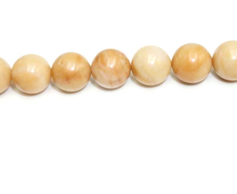 12mm Pink Jade Round Beads