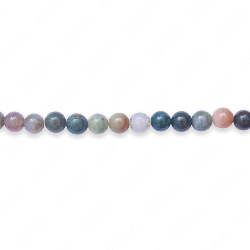 16' 6mm Fancy Jasper Round Beads