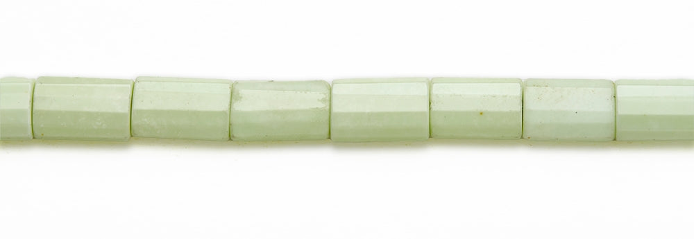 15-16 inch 12X18mm Lemon Chrysophrase Rectangle Faceted Beads
