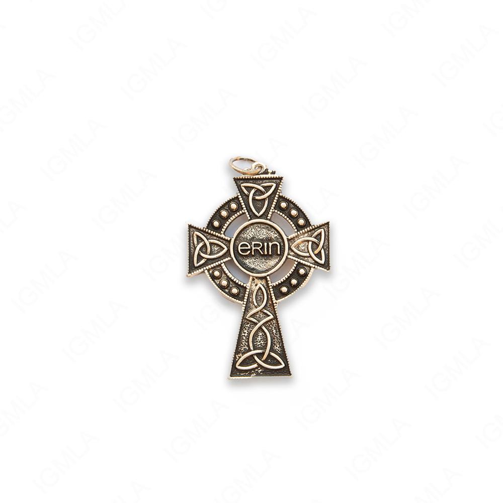 Zinc Alloy Rhodium Plated Cross Pendants