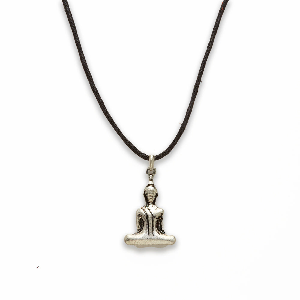 18 inch Zinc Alloy Burnish Silver Tone Necklace