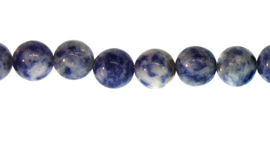 15.5 inch - 16 inch 8mm Brazil Sodalite Natural Plain Round Beads