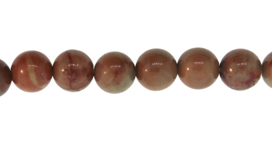 15.5 inch - 16 inch 8mm Rainbow Picasso Jasper Natural Plain Round Beads