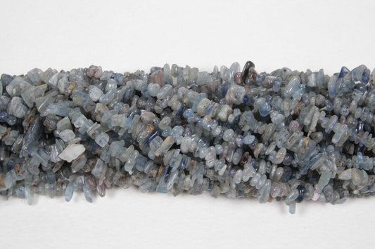 36 inch Kyanite Plain Chip Beads
