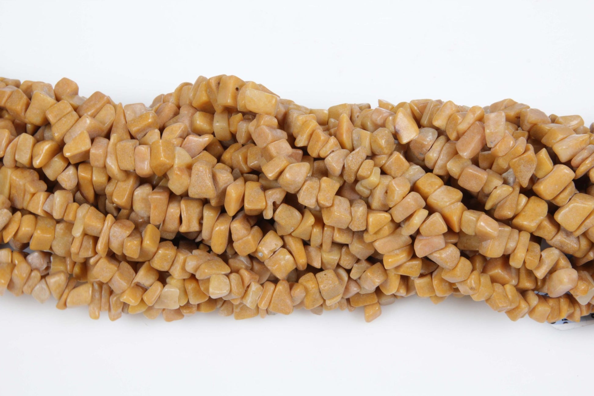36 inch Chinese Picture Jasper Plain Chip Beads