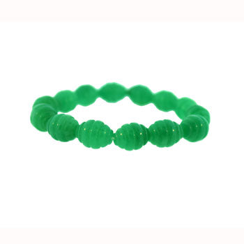 10X13mm Dyed Aventurine Melon Bracelets