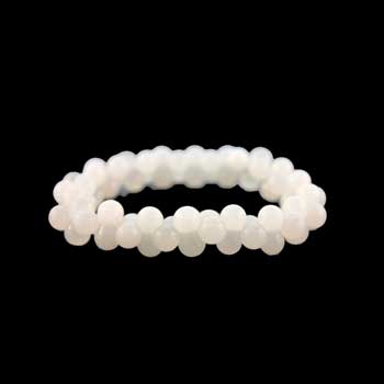 Snow Quartz Peanut Bracelets