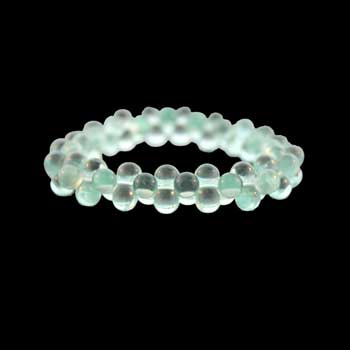 Aqua Quartz Peanut Bracelets