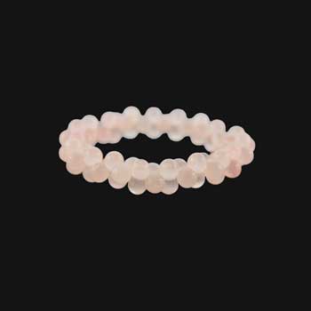Rose Quartz Peanut Bracelets