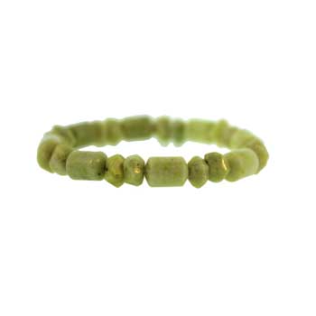 8mm Pineapple Jasper Freeform And Capsule Bracelets