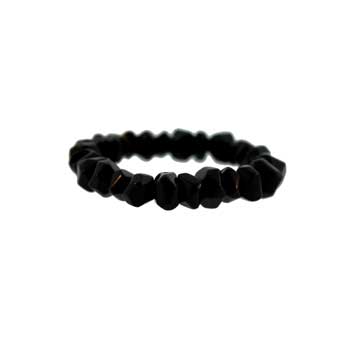 10mm Black Jasper Tumbled Bracelets