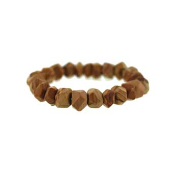 10mm Wood Jasper Tumbled Bracelets