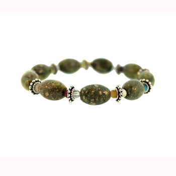 10X14mm Unakite Melon Bracelets