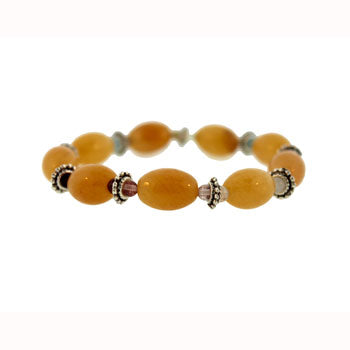 10X14mm Yellow Serpentine Melon Bracelets