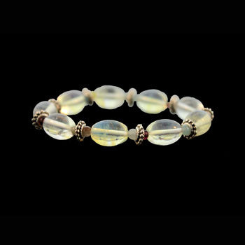 10X14mm Pineapple Quartz Glass Melon Bracelets