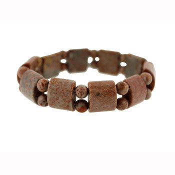 Fossilized Agate Tanker Bracelets