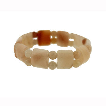 Dyed Pink Aventurine Tanker Bracelets