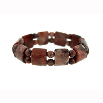 Sun Rock Jasper Tanker Bracelets