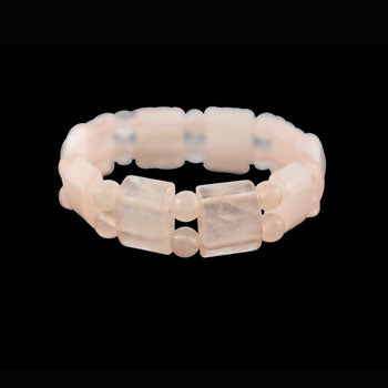 Rose Quartz Tanker Bracelets