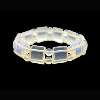 Opalite Glass Tanker Bracelets