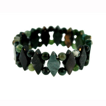 Moss Agate Princess Bracelets
